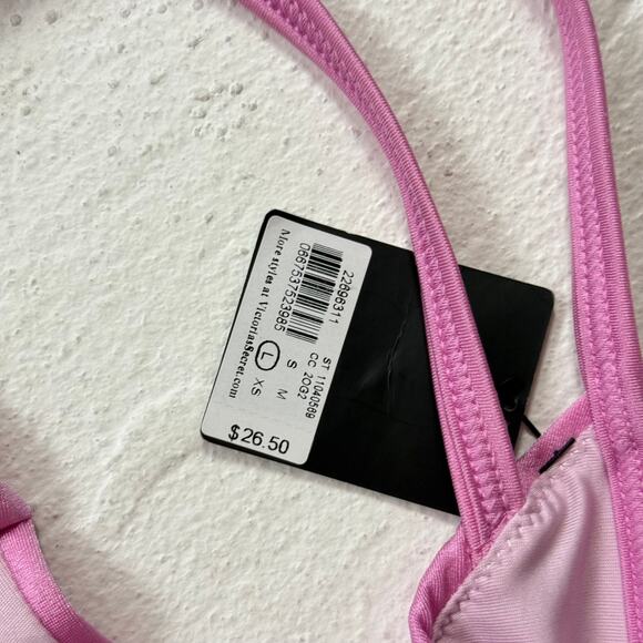 Victoria’s Secret Pink Double Strap Bikini Bottoms, Size Large - Picture 6 of 8